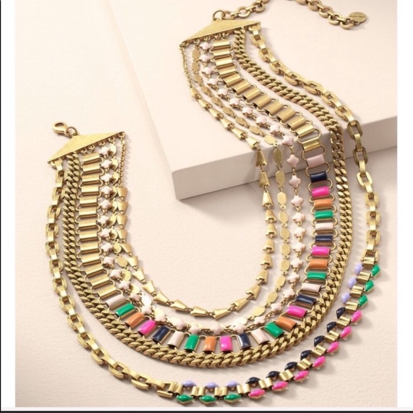 🔥STELLA & DOT FRANCIS STATEMENT NECKLACE SOLD OUT! - Picture 1 of 4